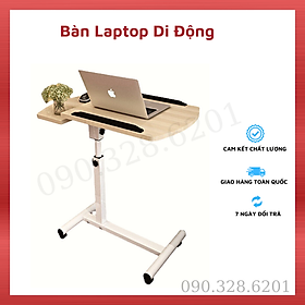Mua Bàn làm việc - Bàn học 1 chân T01 có bánh xe 9208 - Màu ngẫu nhiên