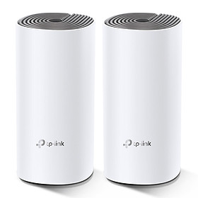 Bộ Phát Wifi Mesh TP-Link Deco E4 (2-pack) Băng Tần Kép MU-MIMO AC1200 - Hàng Chính Hãng