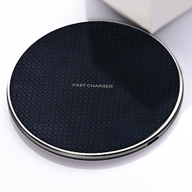 K8 Qi Wireless Charger Pad 10W Fast Charging Dock For  Samsung Huawei