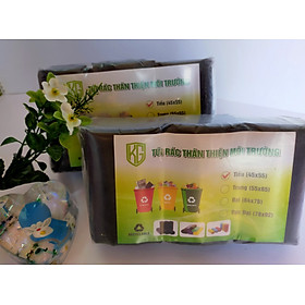 Mua Set 110 cái ( 1 kí ) Túi Rác Cuộn PHÂN HỦY SINH HỌC - Màu Đen - Size Tiểu 45 * 55 CM - Kiều Gia