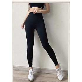 ĐỒ TẬP GYM NỮ QUẦN TẬP YOGA NỮ QUẦN LEGGING TẬP GYM CẠP CAO TÔN DÁNG CAO CẤP