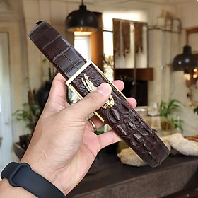 Thắt Lưng Cá Sấu Liền 4cm CSN50N1