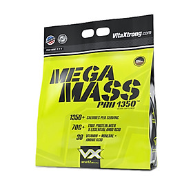 Mega Mass Pro 1350 12lbs (5.4kg) VitaXtrong Sữa Hỗ Trợ Tăng Cân Từ USA