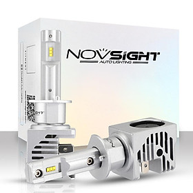 2pcs/set Led Car Headlight Novsight Mini H7 12v Car Light 55w 6000k White Auto Lamps