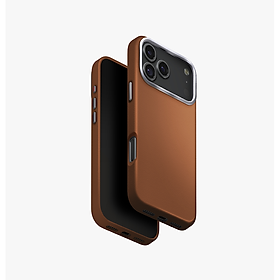 Ốp Lưng Da Siêu Mỏng Sạc Từ Tính cho Iphone 17 Pro/ 17 Pro max UNIQ LYDEN, Da Thuần Chay_ Hàng chính hãng