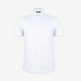 Áo sơ mi nam KHATOCO ngắn tay A1MN538S2-CNCR876-2711-N