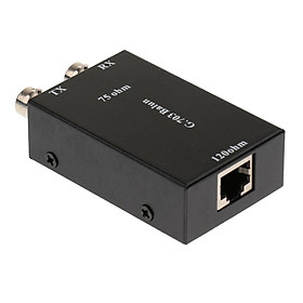 Universal BNC to RJ45 Converter Ethernet Adapter Video