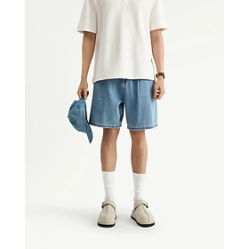 Quần short denim nam (Quần short jean) Form Loose - RT 10S25DPS005 | ROUTINE CÀ MAU
