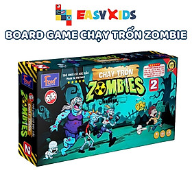 Board Game Nhiều Người Chơi, Đồ Chơi Chơi Cùng Bạn Bè Chạy Trốn Zombies Có Nam Châm