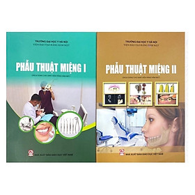 Sách - Combo Phẫu Thuật Miệng Tập 1 - Tập 2 Dùng Cho Sinh Viên Răng Hàm Mặt KL