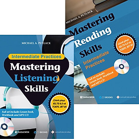 Bộ 2 Cuốn: Mastering Listening Skills + Mastering Reading Skills (Kèm CD) - Bản Quyền