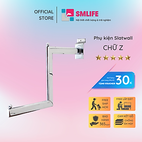 Giá treo Oval chữ Z cài tấm SMLIFE Slatwall