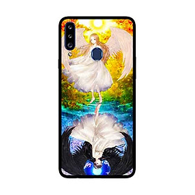 Ốp Lưng Dành Cho Samsung Galaxy A20s mẫu Thiên Thần Ác Quỷ - Hàng Chính Hãng