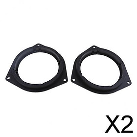 2x2Pieces 6.5 inch Audio Stereo Speaker Spacer Adaptor for Toyota  Corolla