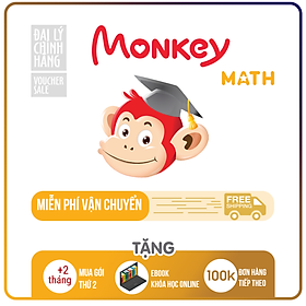 Hình ảnh sách Monkey Math (Mã giấy) - Toán tiếng Anh (Theo chương trình GDPT mới cho Mầm non và Tiểu học) (Trọn đời, 1 năm