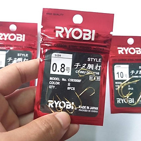 Lưỡi Câu Cá Nhật Ryobi Chinu Siêu Bén