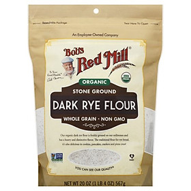 Bột mỳ đen (dark rye flour) hữu cơ Bob's Red Mill 567g