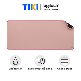 Mua Bàn di chuột cỡ lớn Logitech Desk Mat - Đế cao su chống trượt  lướt dễ dàng  bề mặt chống đổ tràn  bền bỉ  nhỏ gọn - Hàng chính hãng