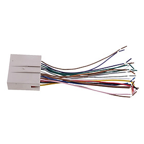 Premium Audio Car Stereos Wiring Harness CD Player Wire fit Ford / Hyundai / Lincoln Easy Installation