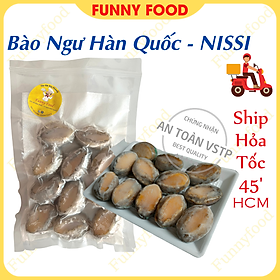 Bào Ngư Hàn Quốc NISSI Nhập Khẩu 500g [Loại Đặc Biệt Rẻ Nhất HCM] - [Size 20-22 con/kg] – FunnyFood