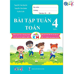 Bài Tập Tuần Toán Lớp 4 - Tập 1 (Kết Nối Tri Thức Với Cuộc Sống) - Bản Quyền