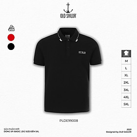 Áo polo nam phối viền cổ Old Sailor - O.S.L BIRKIN POLO - 99008 - Big size upto 5XL