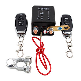 Car Battery Disconnect Switch Master Switches for Truck 1x Remote Control