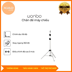 Chân máy chiếu Wanbo đa năng có thể điều chỉnh từ 30 - 170cm Xoay 360° - Hàng chính hãng