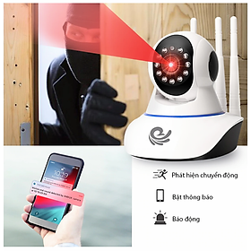 Mua BỘ KAMERA QUAN SÁT WIFI TỪ XA GHI HÌNH SẮC NÉT HÀNG CHUẨN CHẤT LƯỢNG