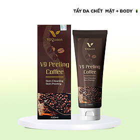 Tẩy Da Chết Khô V9Queen Shop Dưỡng Da Trắng Sáng Giúp Mềm Mịn Da, Sạch Mặt 100ml