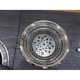Mua Bếp nướng than hoa âm bàn  bếp nướng inox giá rẻ