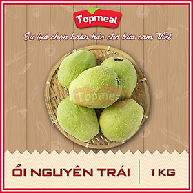 HCM - Ổi nguyên trái (1kg) - Giòn, thơm ngon, ngọt - [Giao nhanh TPHCM]