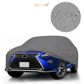 Bạt phủ ô tô chất liệu vải không dệt 3 lớp cao cấp thương hiệu MACSIM cho xe ô tô Mazda CX5 - màu ghi