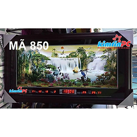 Mua Đồng hồ vạn niên - Tranh Trôi 2 hình -  55x100cm - mã 850