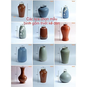 Đèn phòng ngủ- phòng khách. Thân đèn bằng gốm sứ Bát Tràng