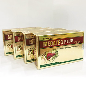 4 hộp Giải độc Gan Megatec Plus F300