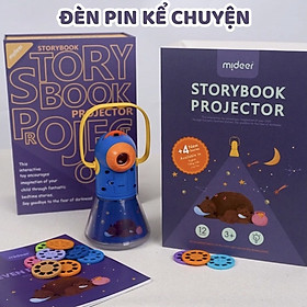 Đèn Pin Kể Chuyện Cho Bé MIDEER StoryBook Storch Phiên Bản Mới 12 Truyện