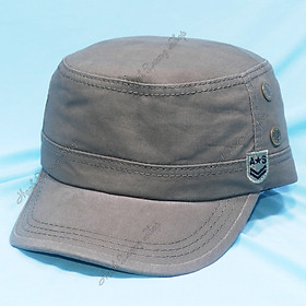 Nón lính đầu bằng có đuôi tăng giảm size, phong cách sĩ quan quân đội AS - Hạnh Dương