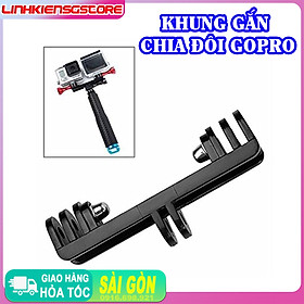 Khung Gắn Chia Đôi Gopro Camera nhiều máy