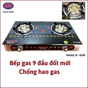 Mua Bếp gas dương IKURA 9 đầu đốt mới- thế hệ đầu đốt mới chống hao gas - Hàng Chính Hãng