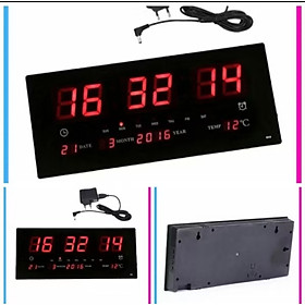 Mua 1 ĐỒNG HỒ LED TREO TƯỜNG BÁO GIỜ NHIỆT ĐỘ NGÀY THÁNG NĂM THỨ ĐA NĂNG