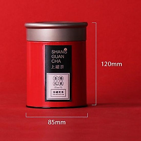 Mua Hộp đựng trà 2 nắp đựng đồ khô  dễ sử dụng - đẹp  cực kín (có thể về tự in logo dán lên được)