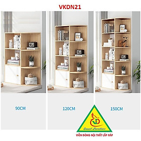 Tủ kệ góc trang trí VKDN21 - Nội thất lắp ráp