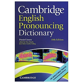 Hình ảnh Cambridge English Pronouncing Dictionary 18th Edition