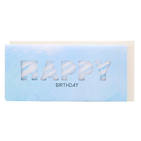 Thiệp Photostory Die-Cut A3 Happy Birthday 1