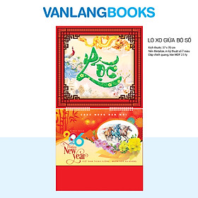 Lịch Treo Tường 2026 Vanlangbooks - Long Mã Xuân Lộc (VLLXG05) Cao Cấp