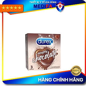 Bao cao su Durex Naughty Chocolate hộp 3 bao