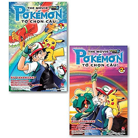 Combo Sách Pokémon The Movie: Pokémon - Tớ Chọn Cậu! - Tập 1+2 (Bộ 2 Tập)