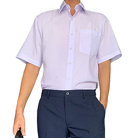 Áo sơ mi học sinh nam cấp 2 - 3 Viettien
