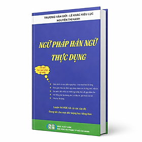 Sách - Ngữ Pháp Hán Ngữ Thực Dụng + DVD tài liệu